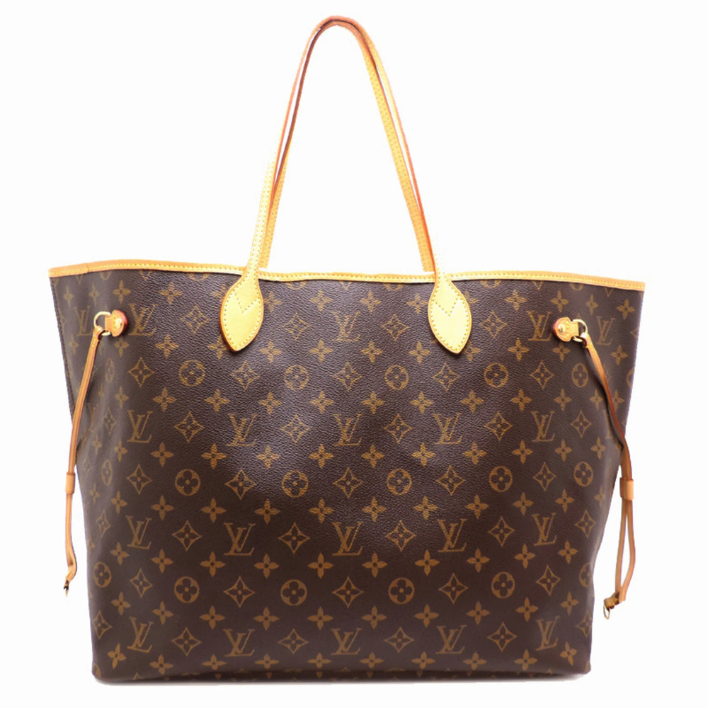 Louis Vuitton Neverfull GM Women's Tote Bag M40157 Monogram Brown